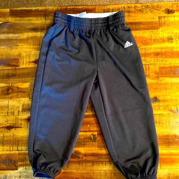 adidas Other Adidas Unisex Small Black Baseball Pants With Belt
